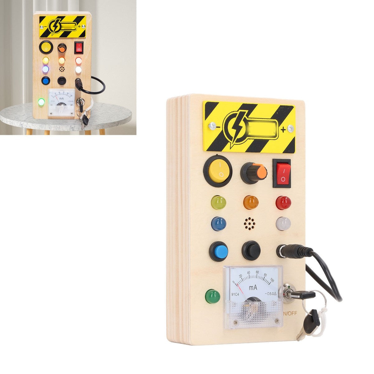 Wooden Electronic Busy Board product image 1