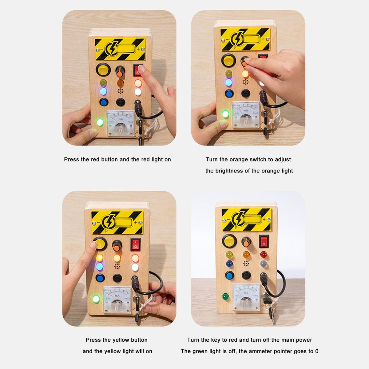 Wooden Electronic Busy Board product image 6