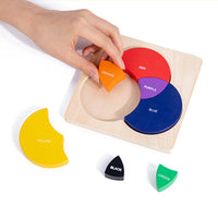 Wooden Three-Color Puzzle Blocks product image 3