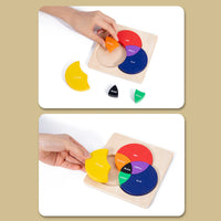 Wooden Three-Color Puzzle Blocks product image 6