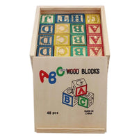ABC Wooden Blocks Large 48 pcs product image 3