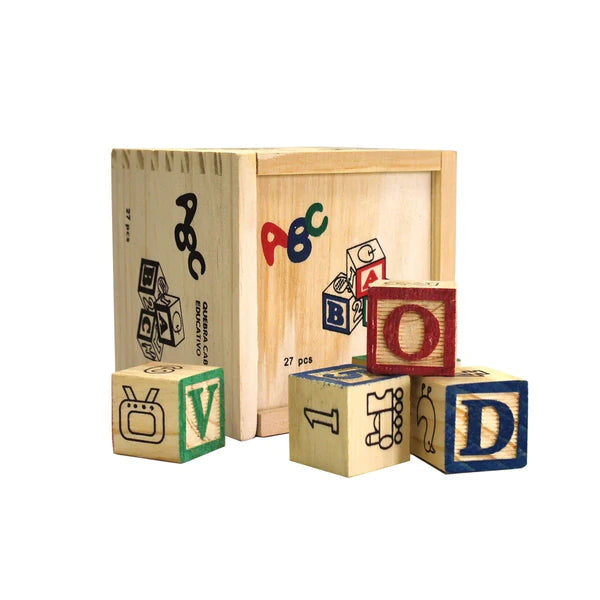 ABC Wooden Blocks Large 48 pcs product image 4