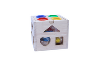 Wooden Colorful Impact Shape Sorter & Pounding Bench product image 2