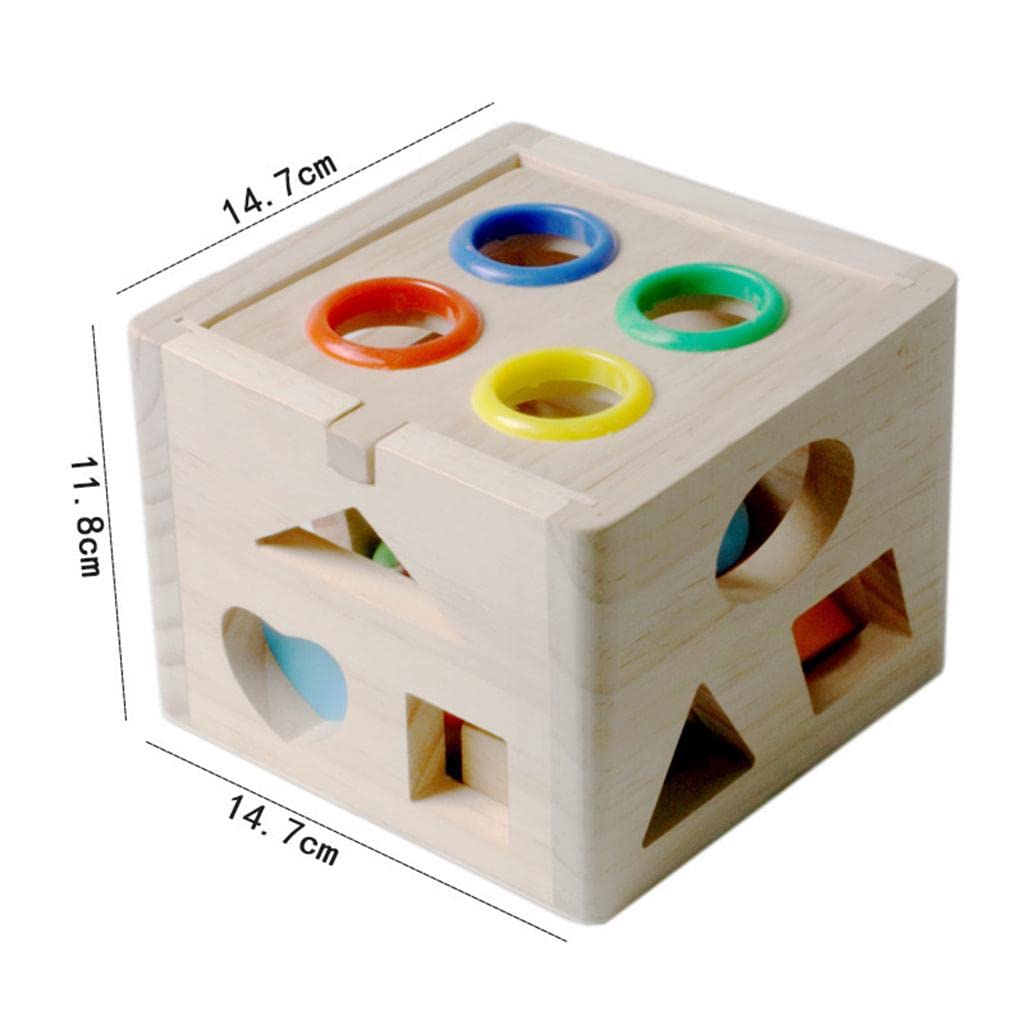 Wooden Colorful Impact Shape Sorter & Pounding Bench product image 8