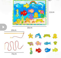 Wooden Magnetic Fishing Toy product image 2