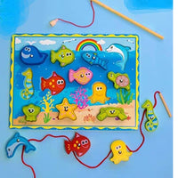 Wooden Magnetic Fishing Toy product image 3