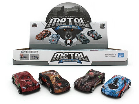 Metal Animal Car Collection 1:24 Toy Car image 2