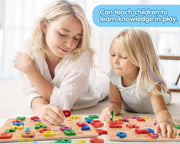 Wooden 3D Alphabet Letter Puzzle Board with Matching Illustrations product image 4