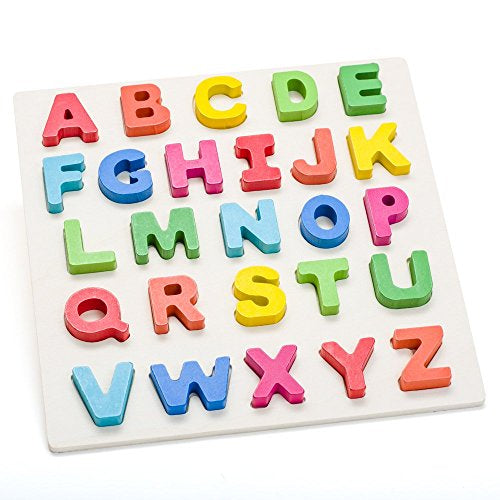Wooden Capital Alphabet Puzzle Board product image 2
