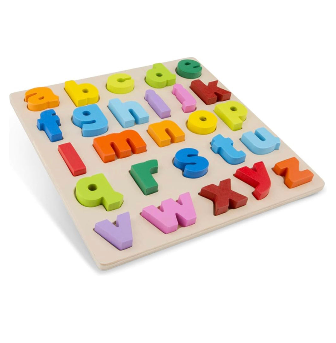 Wooden Lowercase Alphabet Puzzle Board product image 2