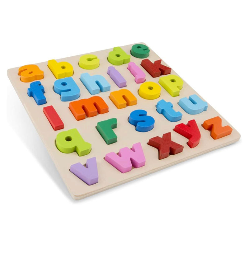 Wooden Lowercase Alphabet Puzzle Board product image 2