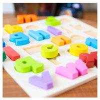 Wooden Lowercase Alphabet Puzzle Board product image 4