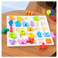 Wooden Lowercase Alphabet Puzzle Board product image 5