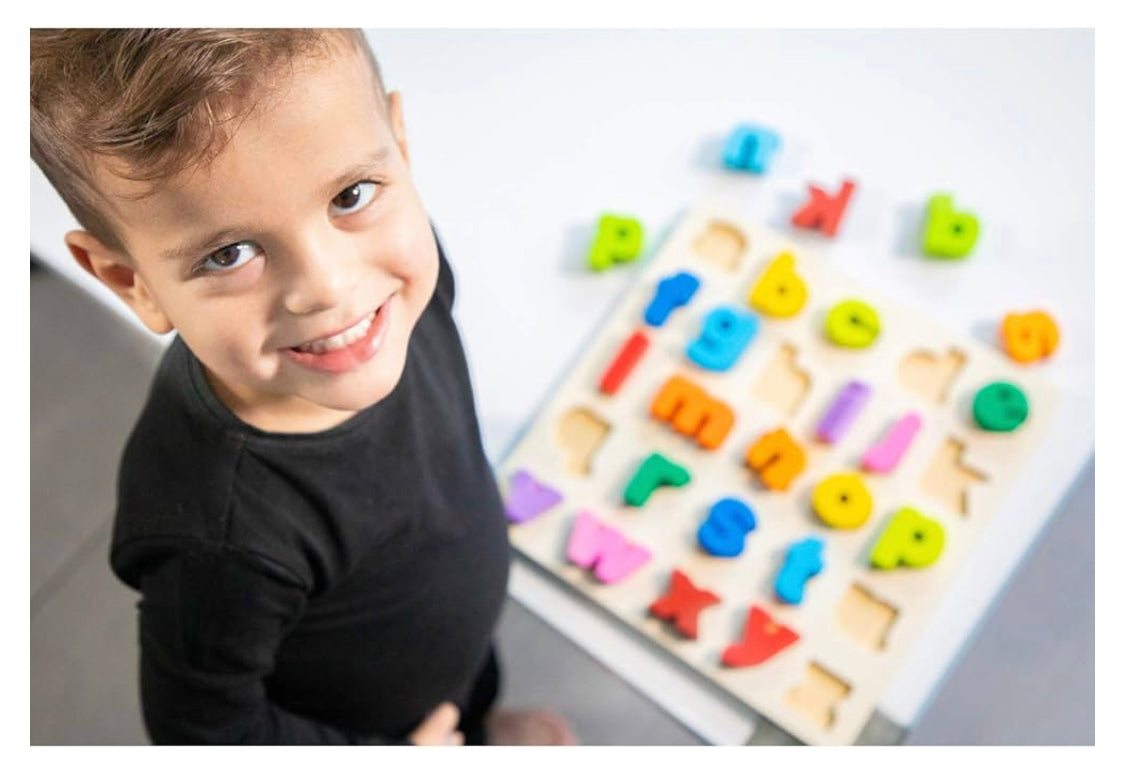 Wooden Lowercase Alphabet Puzzle Board product image 6