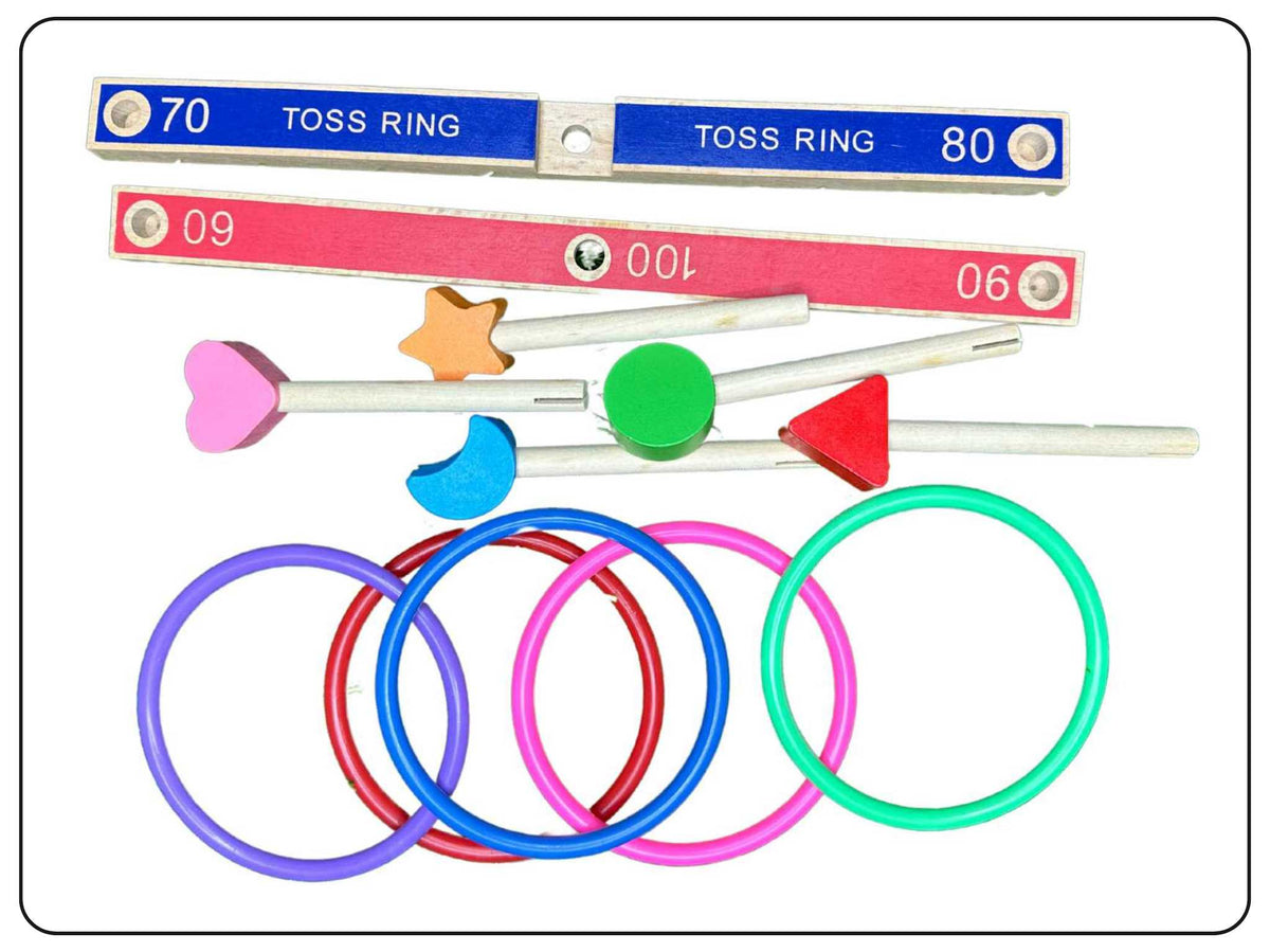 Wooden Ring Toss Skill & Accuracy Game product image 4