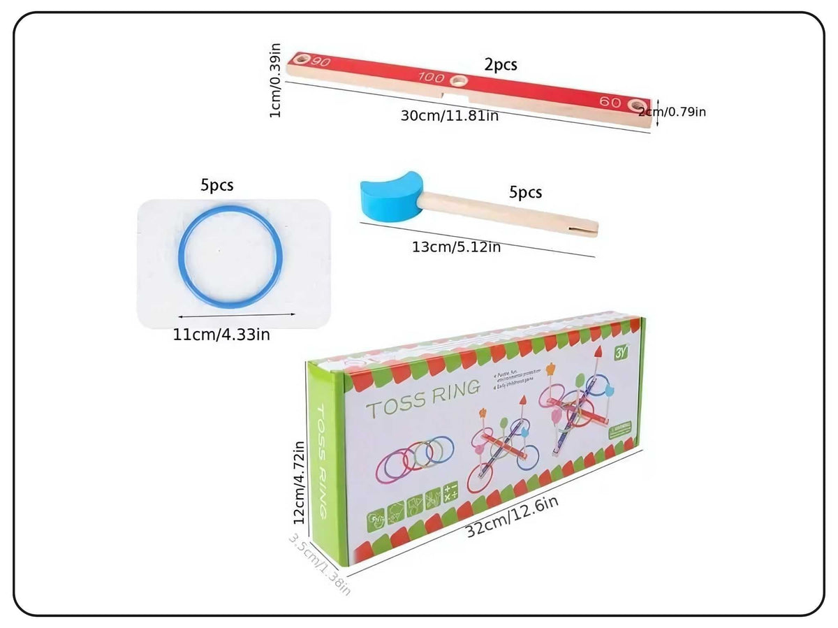 Wooden Ring Toss Skill & Accuracy Game product image 5
