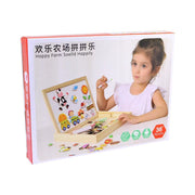 Happy Farm Magnetic Art & Writing Easel