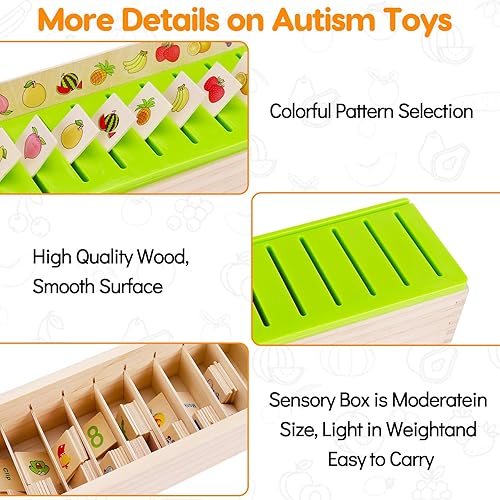 Wooden Knowledge Classification Box product image 4