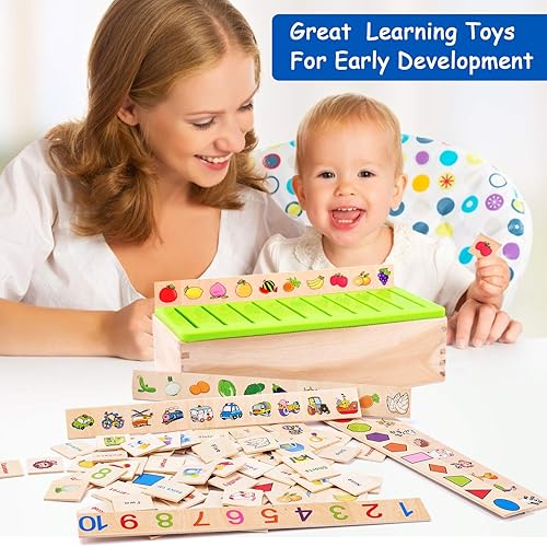 Wooden Knowledge Classification Box product image 6