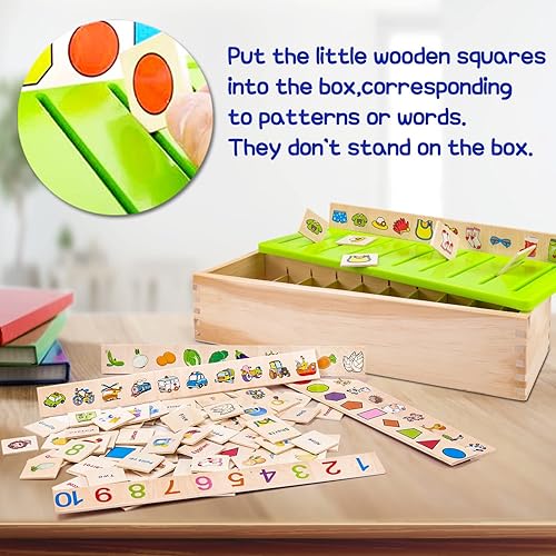 Wooden Knowledge Classification Box product image 7