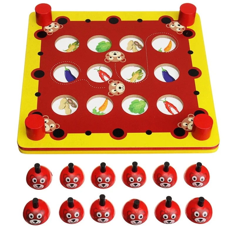 Wooden Bear Memory Game product image 2