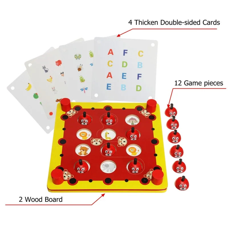 Wooden Bear Memory Game product image 7