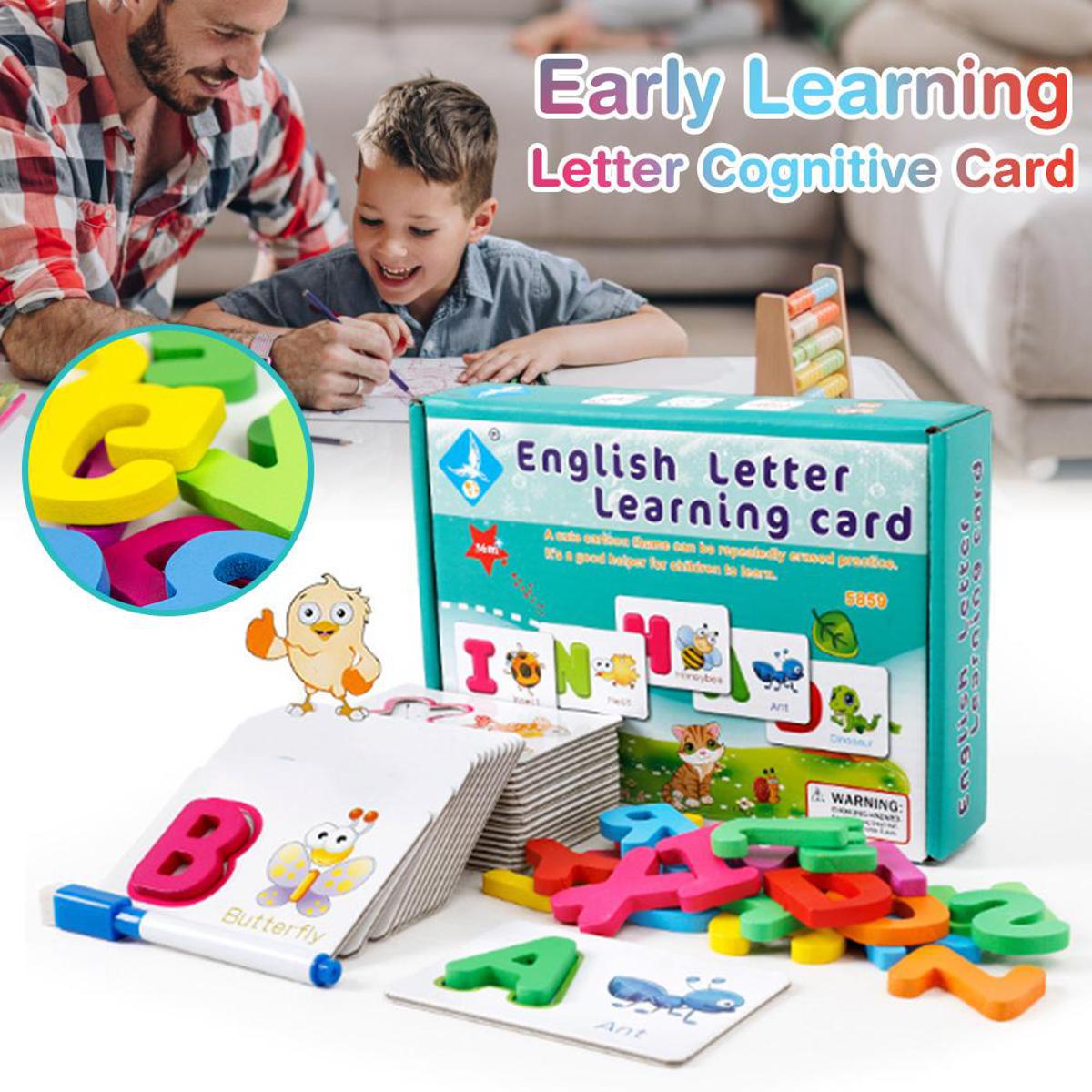English Letter Learning Card Set product image 2