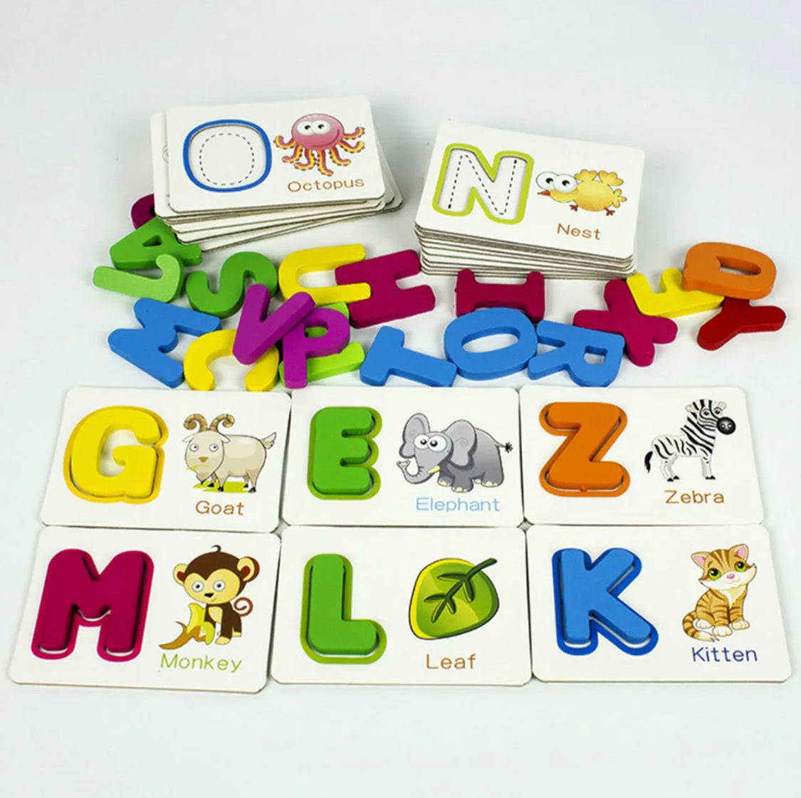English Letter Learning Card Set product image 4