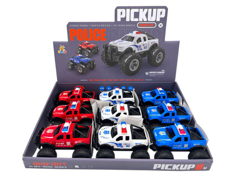 Bigfoot Off-Road Police Truck 1:28 assorted single piece photo