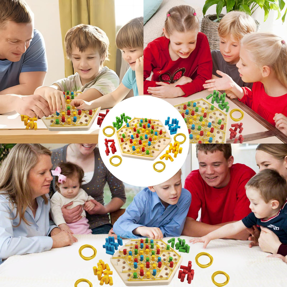 Wooden Chain Geometry Game product image 5