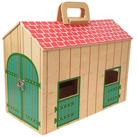 Wooden Stable Farm Playset product image 1