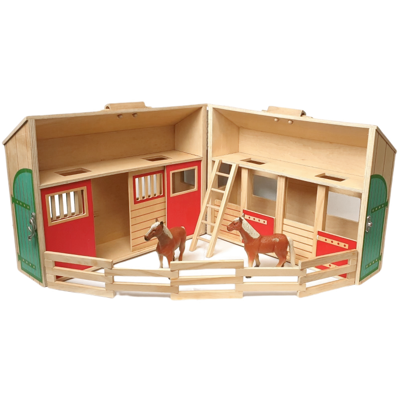 Wooden Stable Farm Playset product image 5