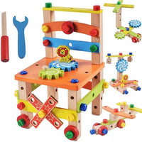 Wooden Multifunctional Assembling Chair product image 6