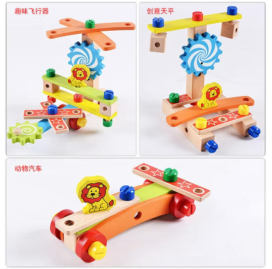 Wooden Multifunctional Assembling Chair product image 9