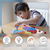 Wooden Rainbow Puzzle with 15 Reference Cards product image 12