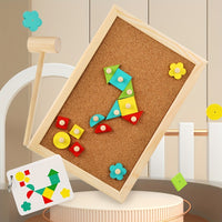 Wooden Geometric Nail Puzzle product image 5