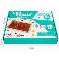 Wooden Geometric Nail Puzzle product image 13
