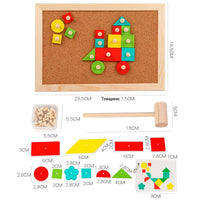 Wooden Geometric Nail Puzzle product image 12