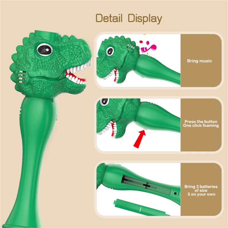 Dino-Blast Automatic Bubble Wand image 2