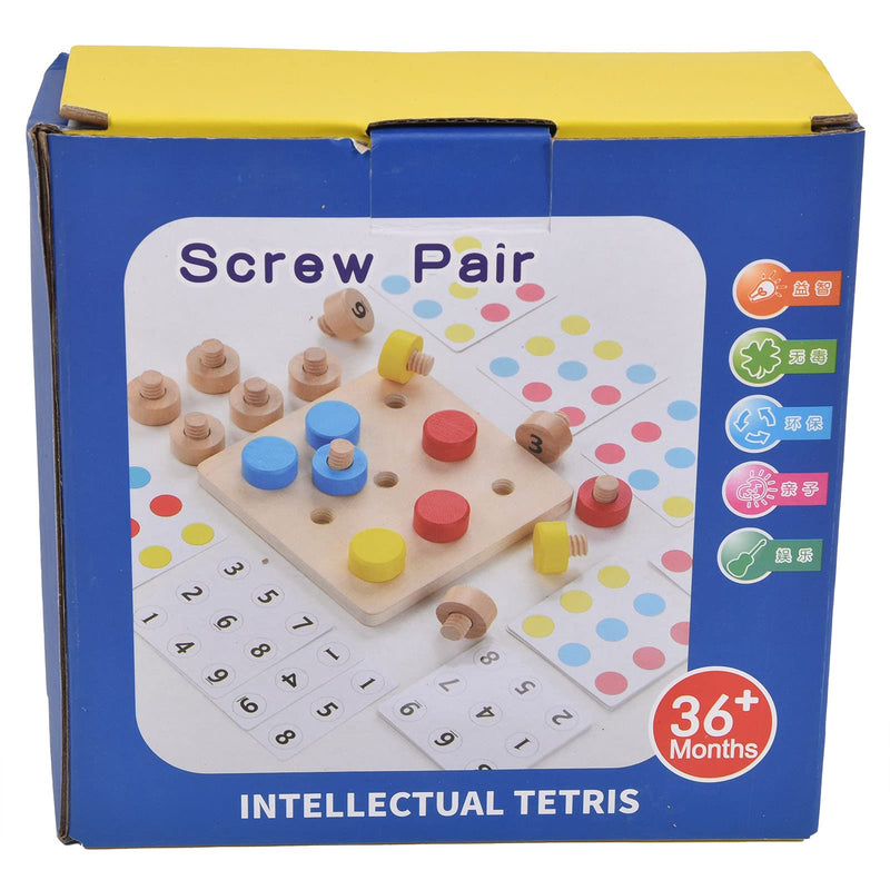 Wooden Screw Matching Game product image 1