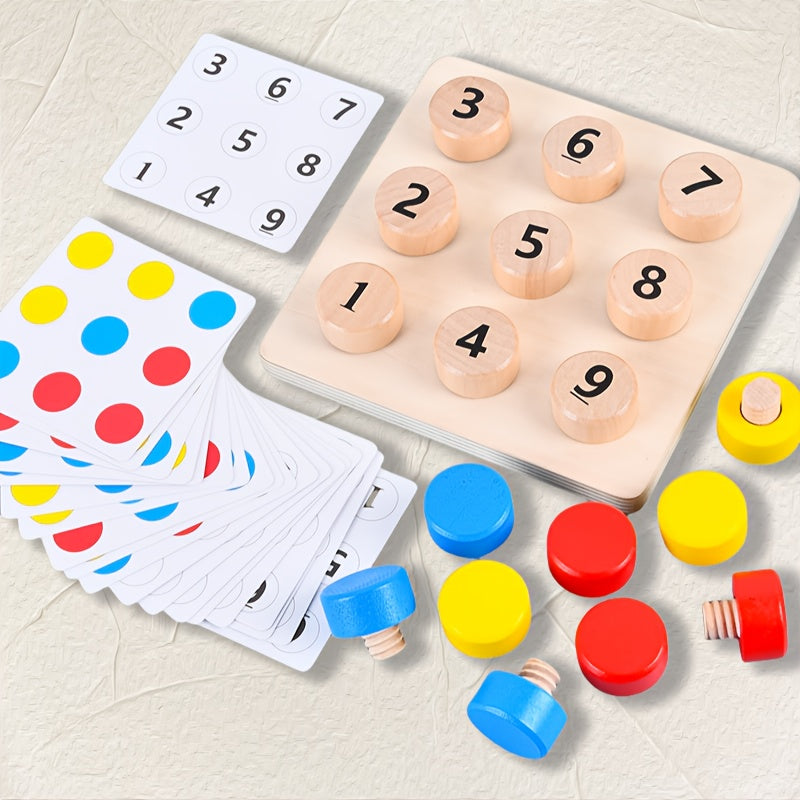 Wooden Screw Matching Game product image 4