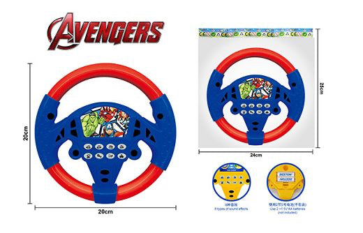 Superhero Team Musical Driving Wheel 1:24 image 3