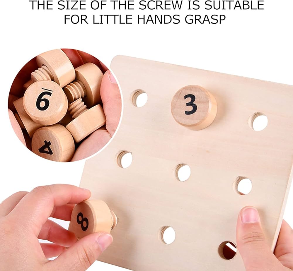 Wooden Screw Matching Game product image 6