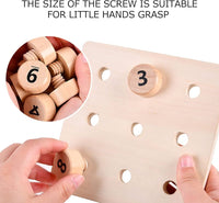 Wooden Screw Matching Game product image 6