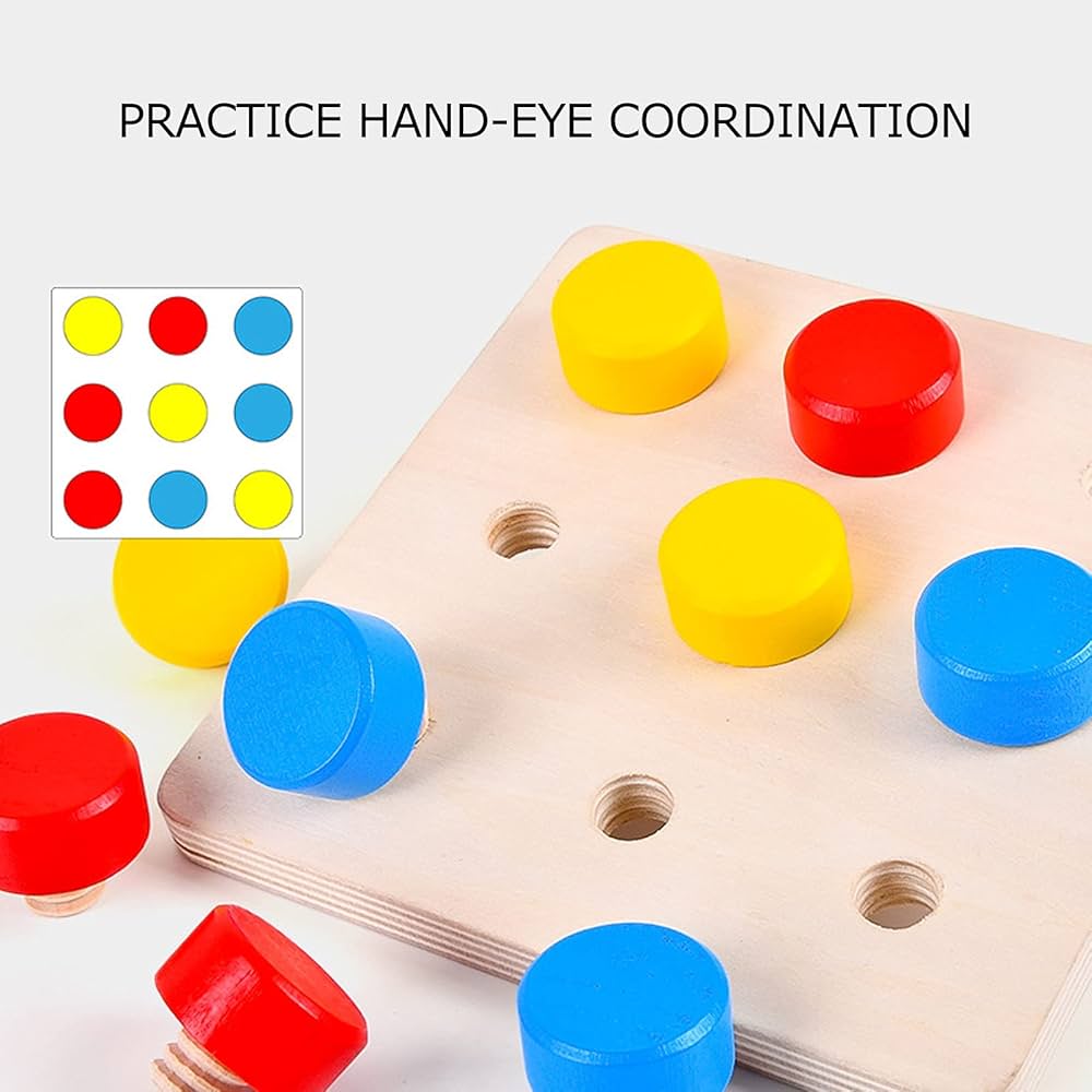 Wooden Screw Matching Game product image 8