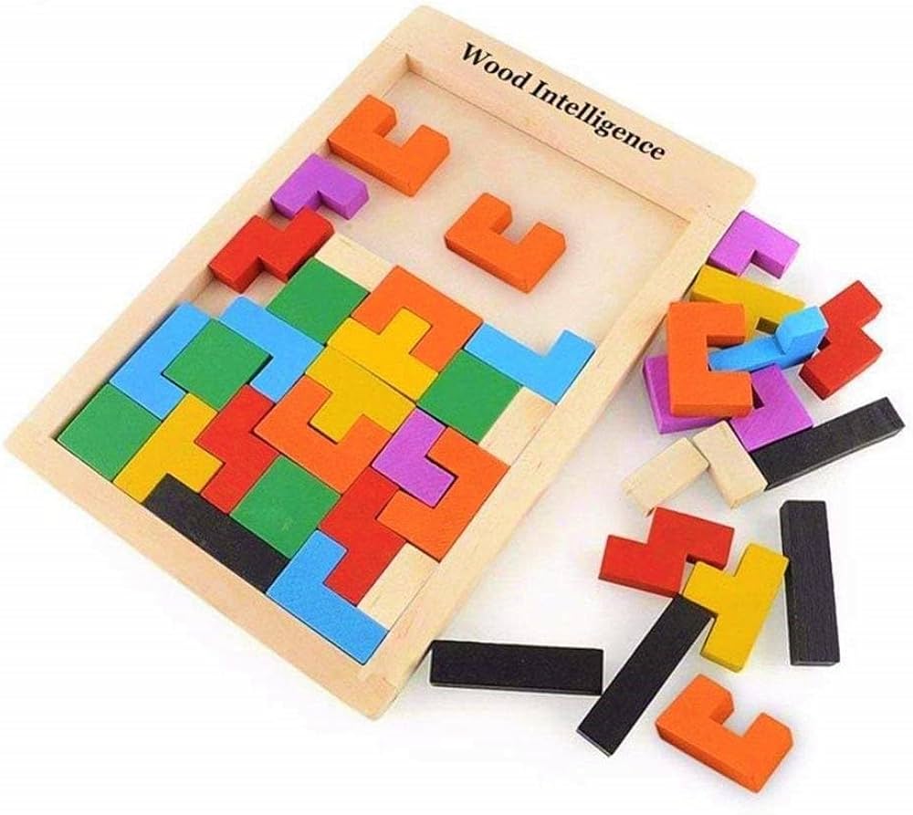 Wooden Russian Blocks Puzzle product image 3