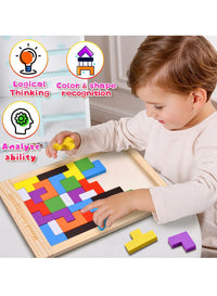 Wooden Russian Blocks Puzzle product image 5