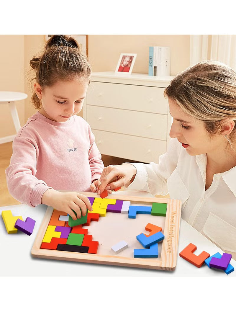 Wooden Russian Blocks Puzzle product image 6
