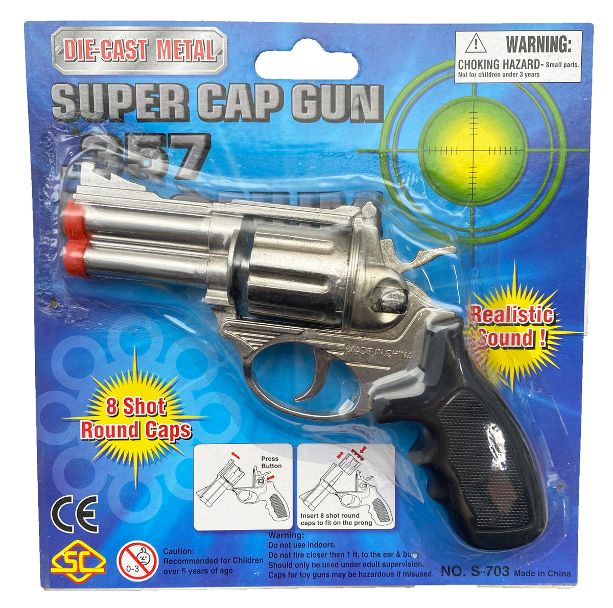 Magnum Super Cap toy Gun 357