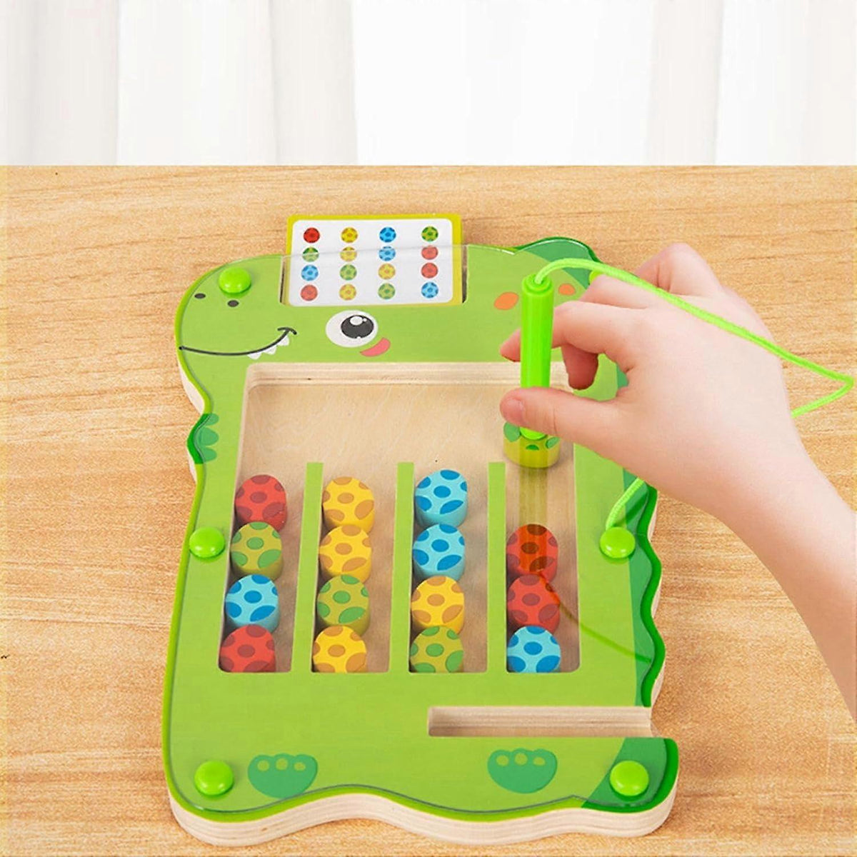 Wooden Dinosaur Magnetic Maze Toy product image 4